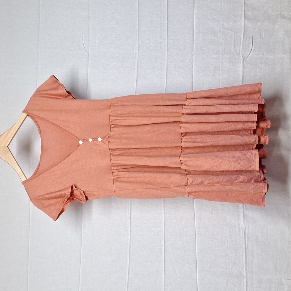 Pink Casual Dress
